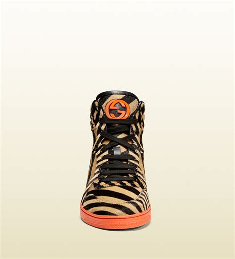 gucci zebra print shoes|Gucci ace sneakers sale.